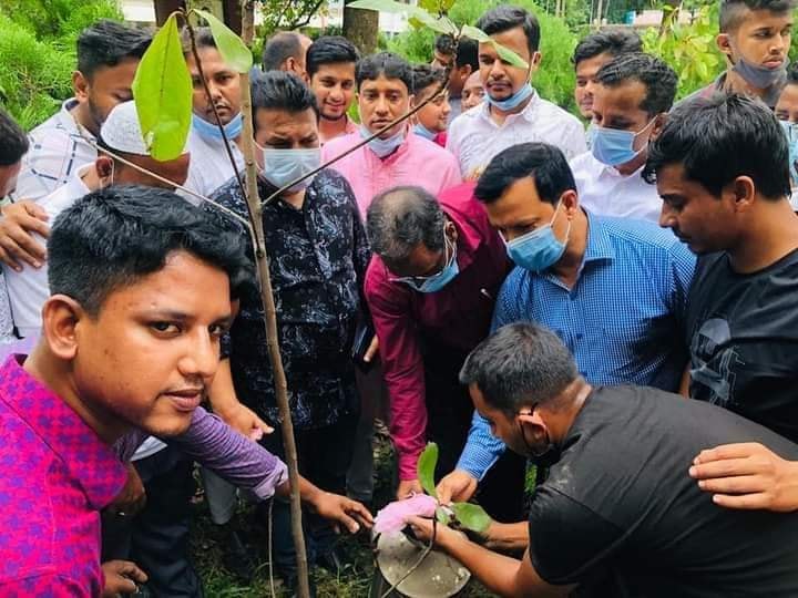 বৃক্ষরোপনের কর্মসূচী!